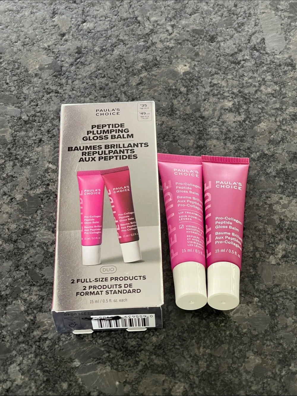 Paula’s Choice Peptide Plumping Gloss Balm Duo for fuller more hydrated lips